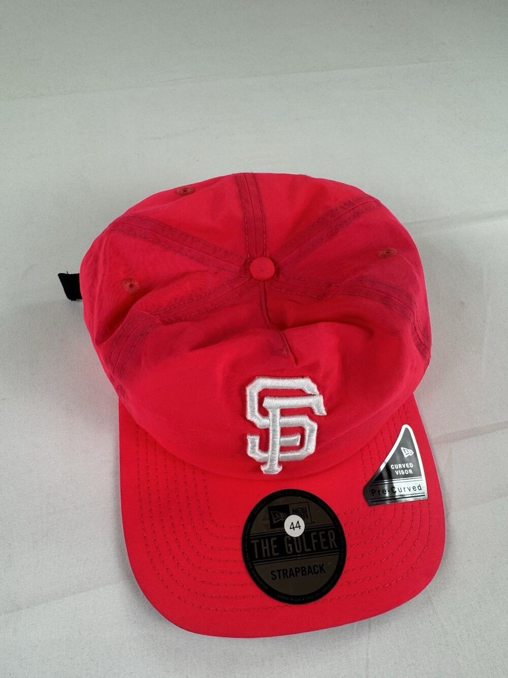Men's-New Era Pink San Francisco Giants Everyday Golfer Adjustable Hat